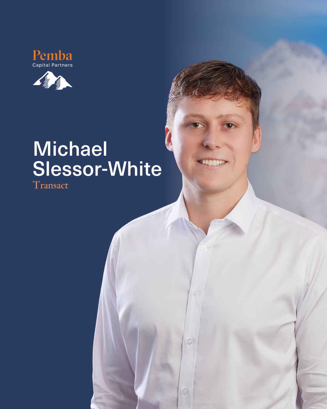 Michael SW 1 - Pemba welcomes Michael Slessor-White