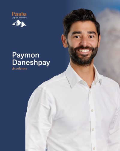 Pemba welcomes Paymon Daneshpay