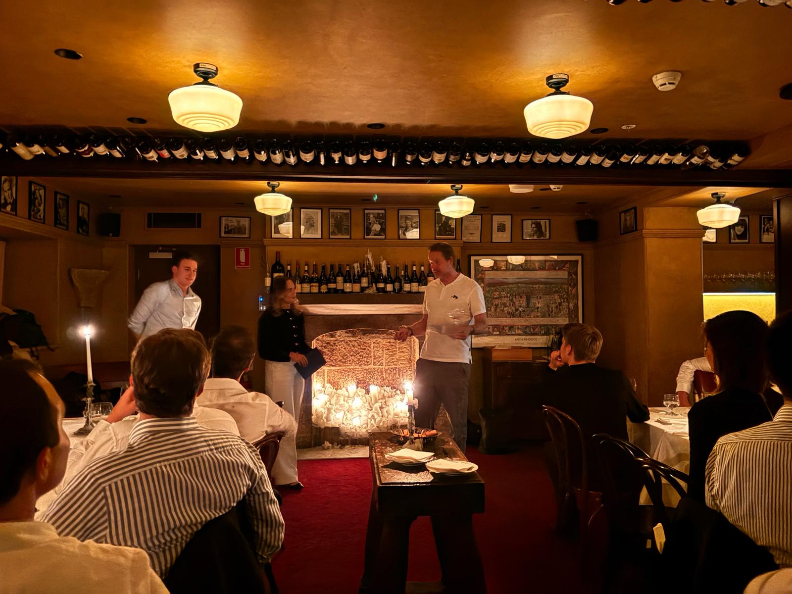 June Sherpa dinner 1 - A winner never quits and a quitter never wins