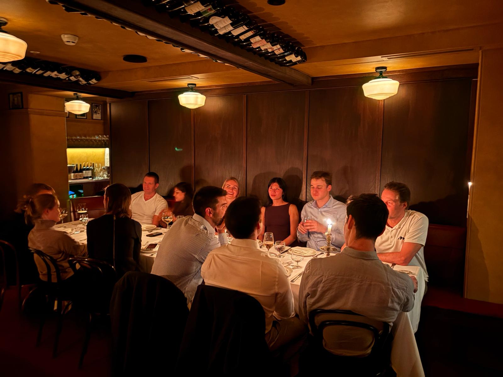 June Sherpa dinner 3 - A winner never quits and a quitter never wins