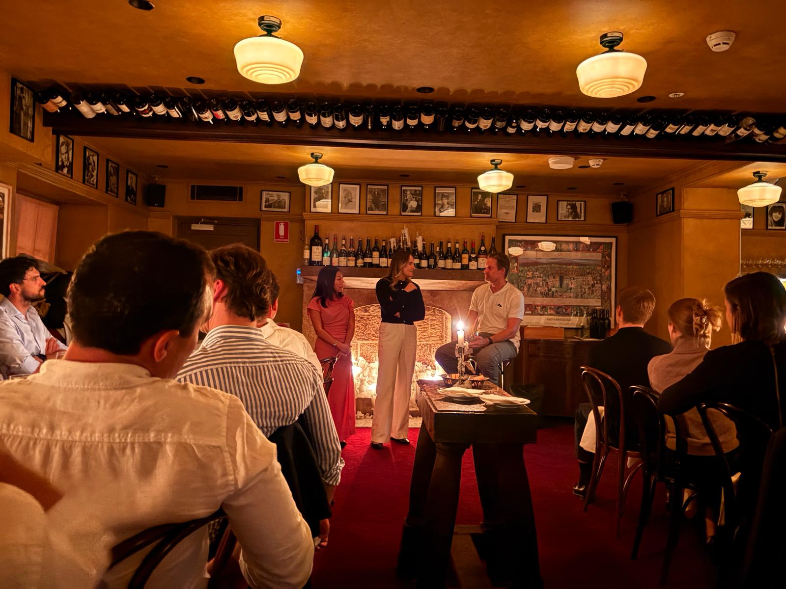 June Sherpa dinner 7 - A winner never quits and a quitter never wins